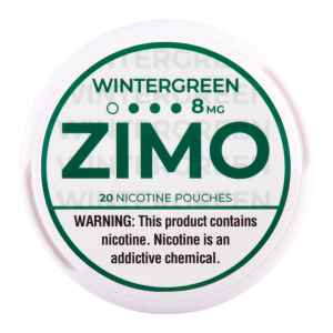 ZIMO NICOTINE POUCHES WINTERGREEN 8MG -PACK OF 5