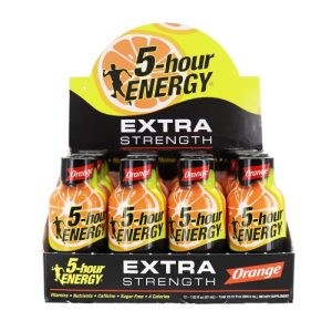 5 HOUR EXTRA ENERGY ORANGE-BOX OF 12