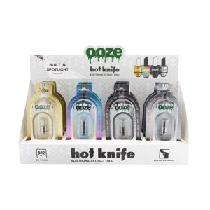 OOZE HOT KNIFE ASSORTED COLOR DISPLAY - 12CT BOX