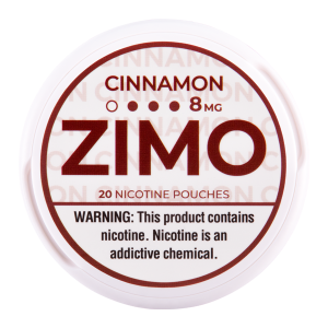 ZIMO NICOTINE POUCHE CINNAMON 8MG -PACK OF 5
