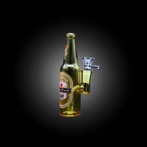 6'' MINI COLORFUL BOTTLE WATER PIPE YELLOW