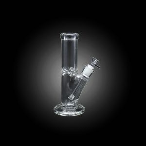 10'' CYLINDER STRIGHT WATERPIPE CLEAR
