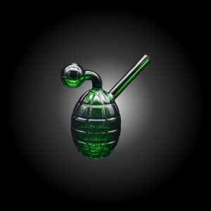 4.5'' GRENADE OIL BURNER GREEN