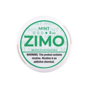 ZIMO NICOTINE POUCHES MINT 8MG -PACK OF 5