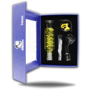HIPSTER GLYCERIN NECTAR COLLECTORS 5 PIECE SET WITH BANGERS YELLOW
