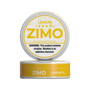 ZIMO NICOTINE POUCHES LEMON 8MG -PACK OF 5