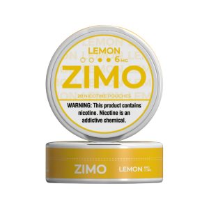 ZIMO NICOTINE POUCHES LEMON 6MG -PACK OF 5