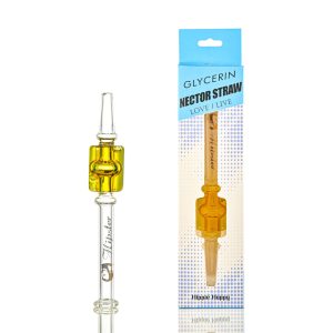 6'' HIPSTER NECTOR STRAW WITH GLYCERIN WIG WAG DESIGN MIXED COLOR BOX (YT004)