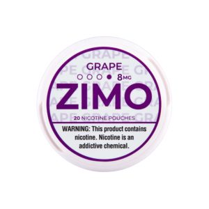 ZIMO NICOTINE POUCHES GRAPE 8MG -PACK OF 5