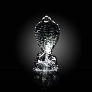 6'' PRISMATIC COBRA WATER PIPE BLACK