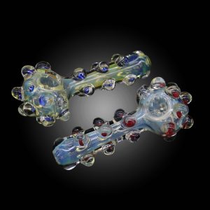 5'' MULTI MARBLE HEAVY HAND PIPE 4CT JAR