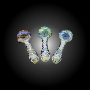 3.5'' HEAD COLOR CHANGING MIX COLOR HAND PIPE 15CT JAR