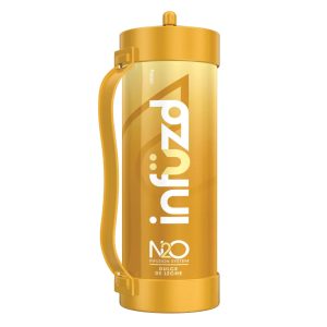 INFUZD WHIP CREAM CHARGER 2000G 3.3L TANK - DULCE DE LECHE -BOX OF 2 TANK (ONLY FOR FOOD USE)