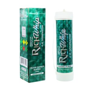 BRIXZ NYC RICH WHIP CREAM CHARGERS 4.4L TANK ORIGINAL PCS (ONLY FOR FOOD USE)