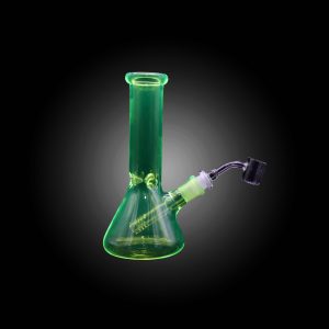 8'' COLORFUL BEAKER WATERPIPE LIME GREEN