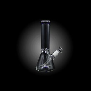 12'' CRYSTAL CLEAR BEAKER WATER PIPE BLUE