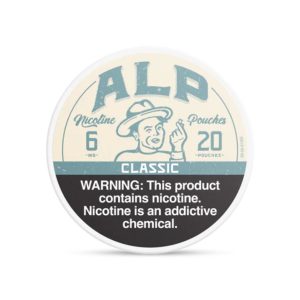 ALP NICOTINE POUCHES CLASSIC 6MG-PACK OF 5 POUCHES