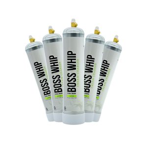 BOSS WHIP CREAM CHARGERS 640G TANK APPLE -BOX OF 6 TANK (ONLY FOR FOOD USE)