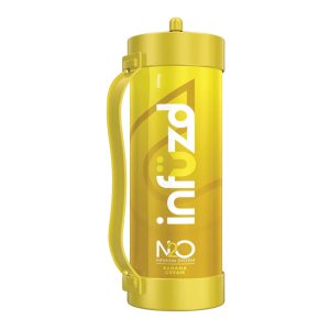 INFUZD WHIP CREAM CHARGER 2000G 3.3L TANK - BANANA CREAM -BOX OF 2 TANK (ONLY FOR FOOD USE)