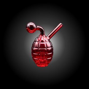 4.5'' GRENADE OIL BURNER RED