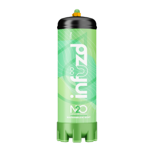INFUZD WHIP CREAM CHARGER 1364G 2.2L TANK - WATERMELON MINT -BOX OF 4 TANK (ONLY FOR FOOD USE)