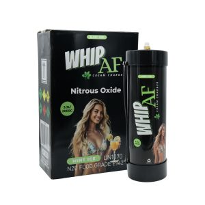 WHIP AF WHIP CREAM CHARGER 3.3L 2000G TANK MINT ICE -BOX OF 2 TANK (ONLY FOR FOOD USE)