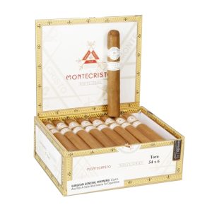 MONTECRISTO WHITE TORO (54 X 6) BOX OF 27