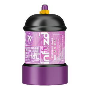 INFUZD WHIP CREAM CHARGER 235G MINI TANK - BIRTHDAY CAKE -BOX OF 12 TANK (ONLY FOR FOOD USE)