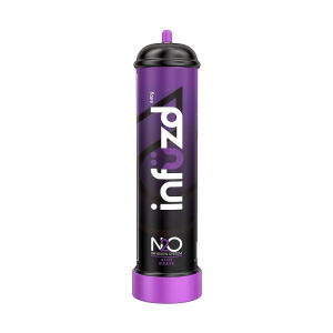 INFUZD WHIP CREAM CHARGER 640G 1L TANK - ALOE GRAPE -BOX OF 6 TANK (ONLY FOR FOOD USE)
