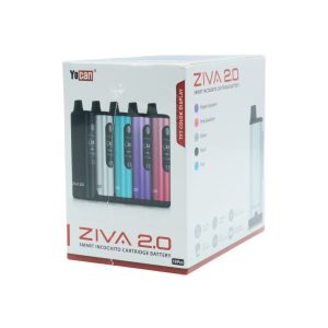 YOCAN ZIVA 2.0 SMART INCOGNITO CARTRIDGE BATTERY MIXED COLOR -BOX OF 10 PCS
