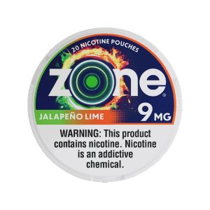ZONE NICOTINE POUCHES JALAPENO LIME 9MG -PACK OF 5