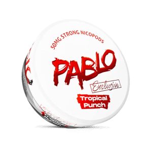 PABLO NICOTINE POUCHES TROPICAL PUNCH 50MG / STRONG -PACK OF 10