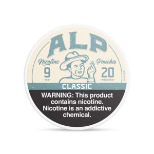 ALP NICOTINE POUCHES CLASSIC 9MG-PACK OF 5 POUCHES