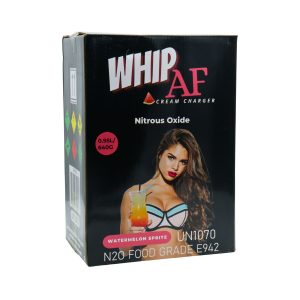 WHIP AF WHIP CREAM CHARGER 0.95L 640G TANK WATERMELON -BOX OF 6 TANK (ONLY FOR FOOD USE)