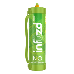 INFUZD WHIP CREAM CHARGER 3000G 4.5L TANK PINEAPPLE COCONUT -BOX OF 1 TANK (ONLY FOR FOOD USE)