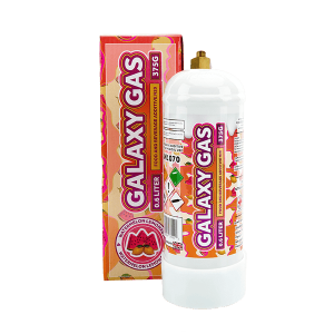 GALAXY GAS WHIP CREAM CHARGER 0.6L 375G TANK WATERMELON LEMONADE -BOX OF 6 TANK (ONLY FOR FOOD USE)