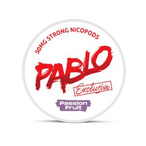 PABLO NICOTINE POUCHES PASSION FRUIT 50MG / STRONG -PACK OF 10