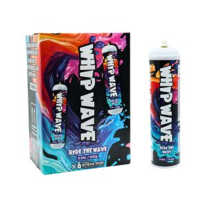 WHIP WAVE WHIP CREAM CHARGERS 0.95L 640GM TANK ORIGINAL -BOX OF 6 TANK (ONLY FOR FOOD USE)