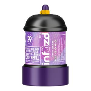 INFUZD WHIP CREAM CHARGER 235G MINI TANK - ALOE GRAPE -BOX OF 12 TANK (ONLY FOR FOOD USE)