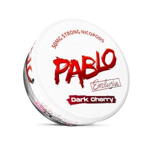 PABLO NICOTINE POUCHES DARK CHERRY 50MG / STRONG -PACK OF 10