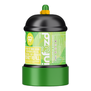 INFUZD WHIP CREAM CHARGER 235G MINI TANK - PINEAPPLE COCONUT -BOX OF 12 TANK (ONLY FOR FOOD USE)