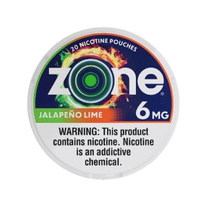 ZONE NICOTINE POUCHES JALAPENO LIME 6MG -PACK OF 5