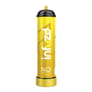 INFUZD WHIP CREAM CHARGER 640G 1L TANK - BANANA CREAM -BOX OF 6 TANK (ONLY FOR FOOD USE)