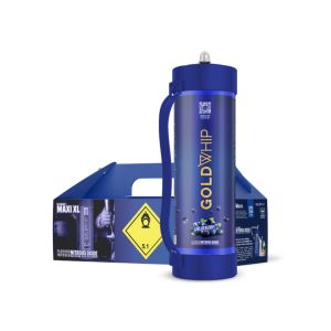 GOLD WHIP CREAM CHARGER MAXI XL 3000G / 3KG TANK BLUEBERRY PUNCH -BOX OF 1 TANK (ONLY FOR FOOD USE)