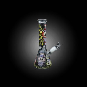 10'' LBUBU PLAYFUL CARTOON STYLE PRINTED BEAKER WATER PIPE