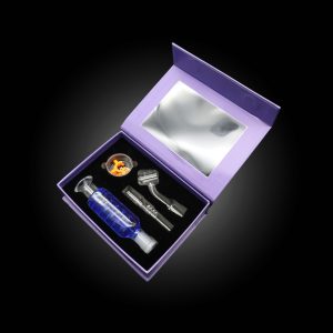 HIPSTER GLYCERIN NECTAR COLLECTORS 5 PIECE SET WITH BANGERS BLUE