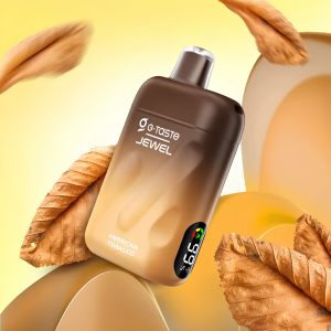 G-TASTE JEWEL LISO DISPOSABLE 35000PF AMERICAN TOBACCO -BOX OF 5 (ADJUSTABLE AIRFLOW)