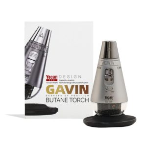 YOCAN RED GAVIN BUTANE TORCH SILVER
