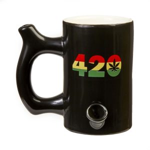FASHION CRAFT CERAMIC 420 MUG EASTA COLOR LARGE BLACK