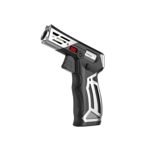 YOCAN RED DIABLO BUTANE TORCH SILVER